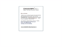 Tablet Screenshot of chamaripa.com